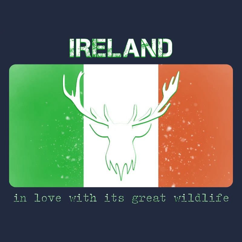 FAUNE ET DE LA FLORE D’IRLANDE Drapeau de l’Irlande