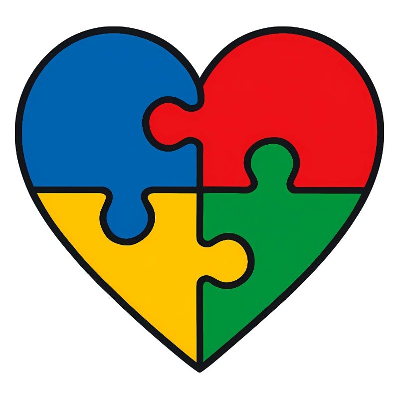 Puzzle Herz