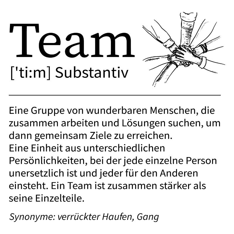 Team Crazy Bunch Gang Saying Office Gift