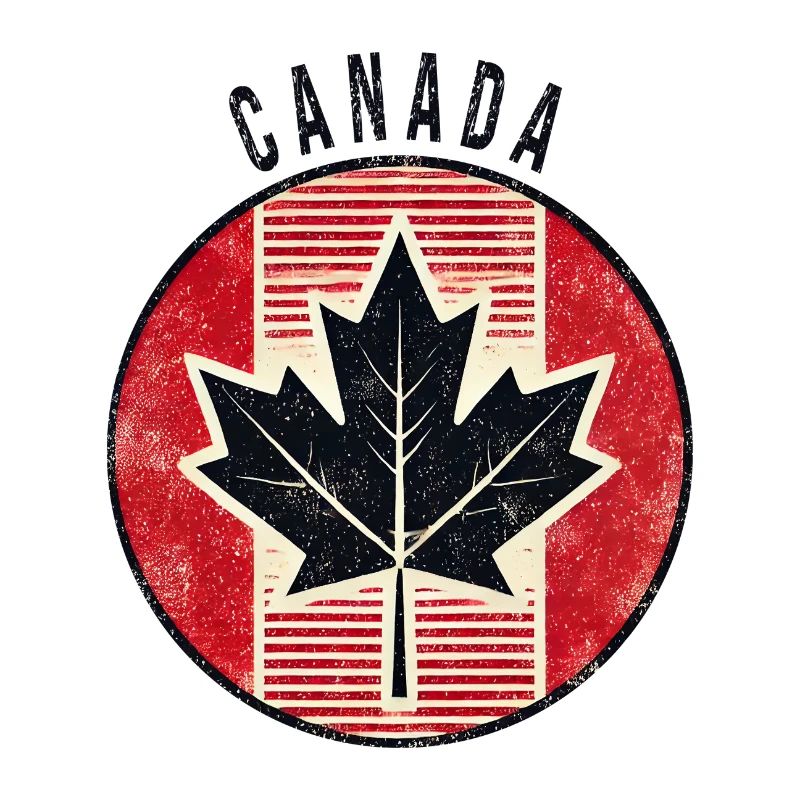 Canada maple leaf design