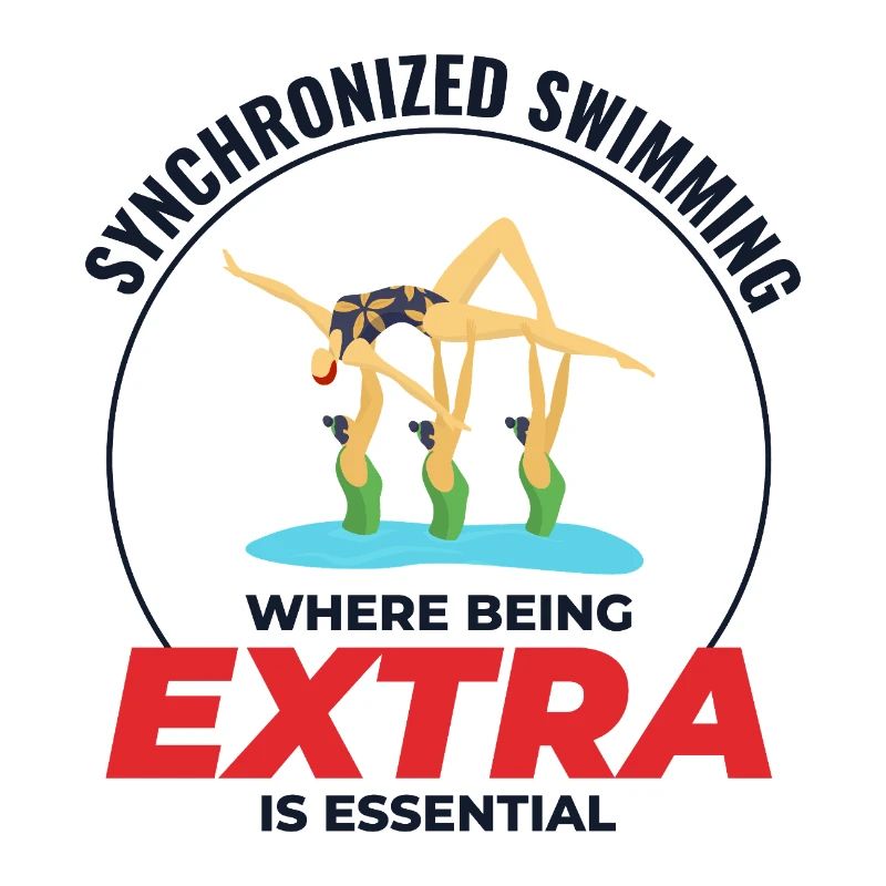 Synchronschwimmen, wo man extra ist