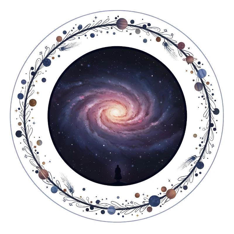 Galactic view in the star wreath