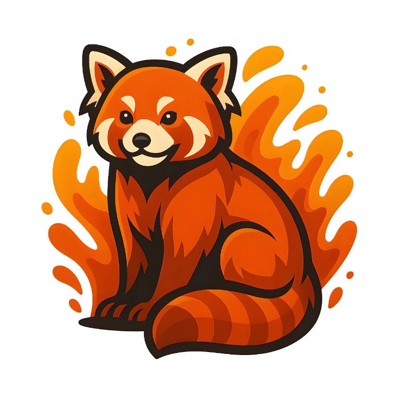 Burning Red Panda