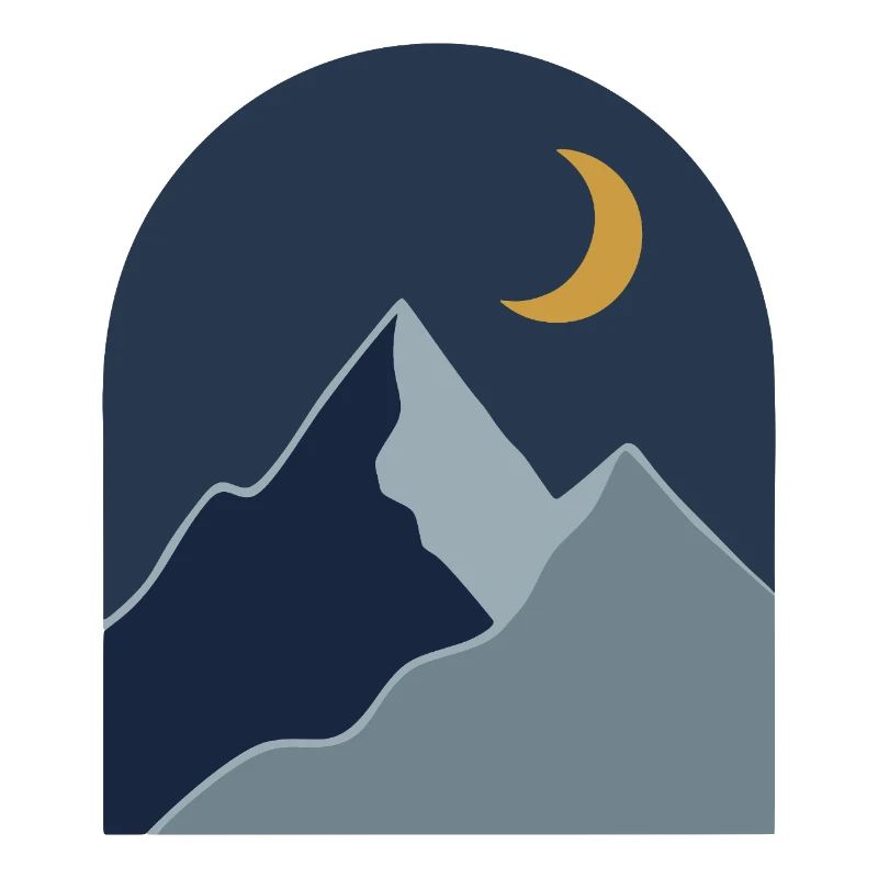 Midnight Mountain Serenity