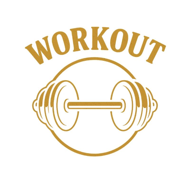 Haltère Doré Workout