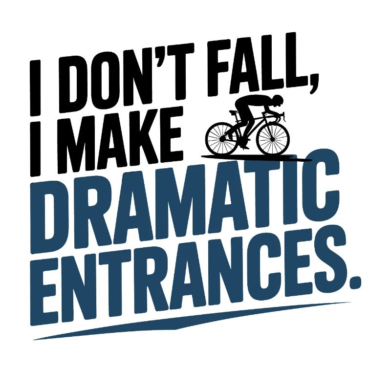 Artistic Cycling I Don't Fall Dramatic Entrance 