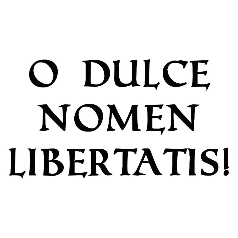 o s douce name liberté noir