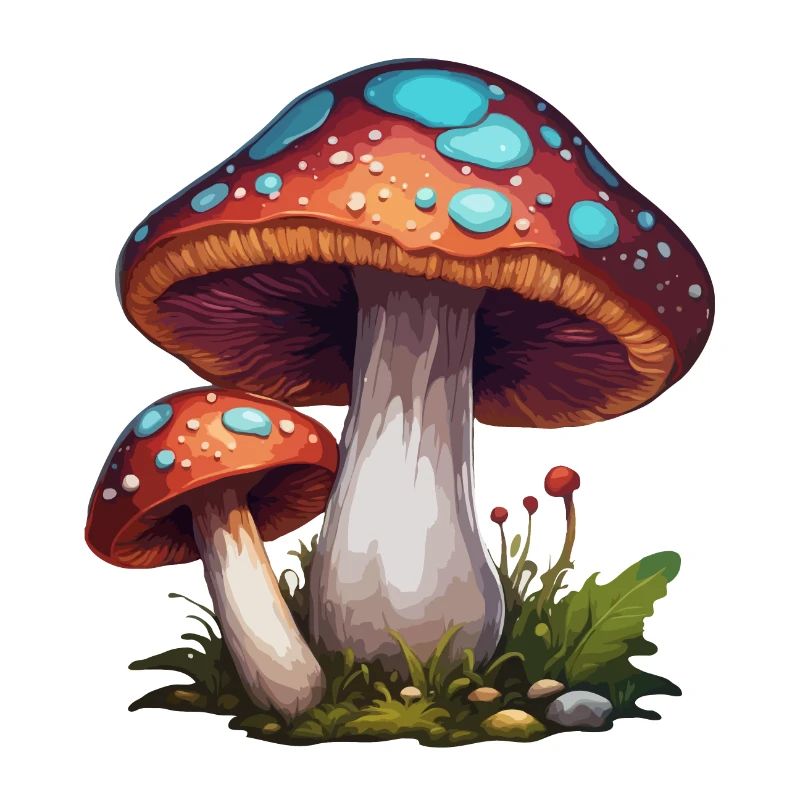 Mushroom / Mushroom / Meadow / Forest / Goa / Psy