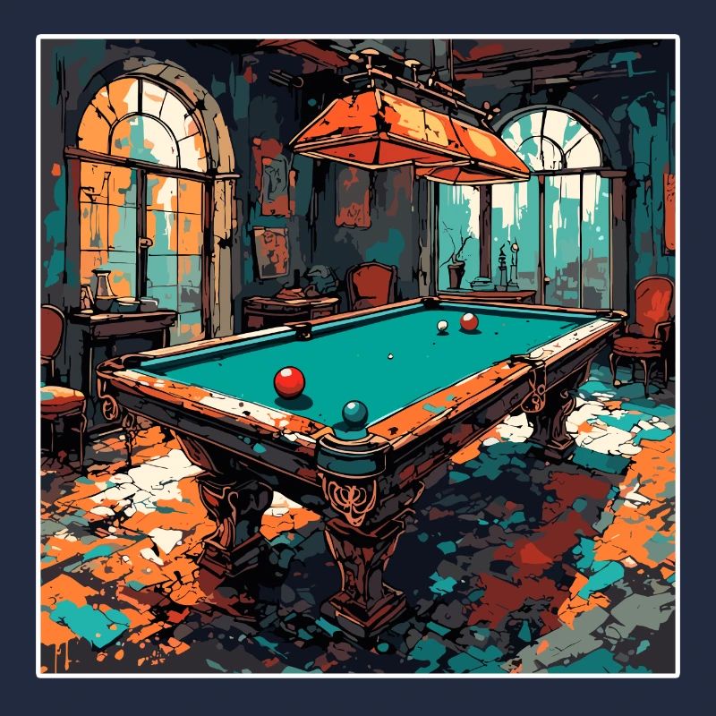 Billard / Boule de billard / 8 boules / billard / Kö