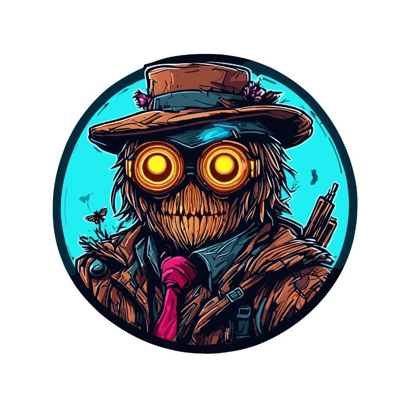 Vogelscheuche / Erntehelfer / Maisfeld / Feld