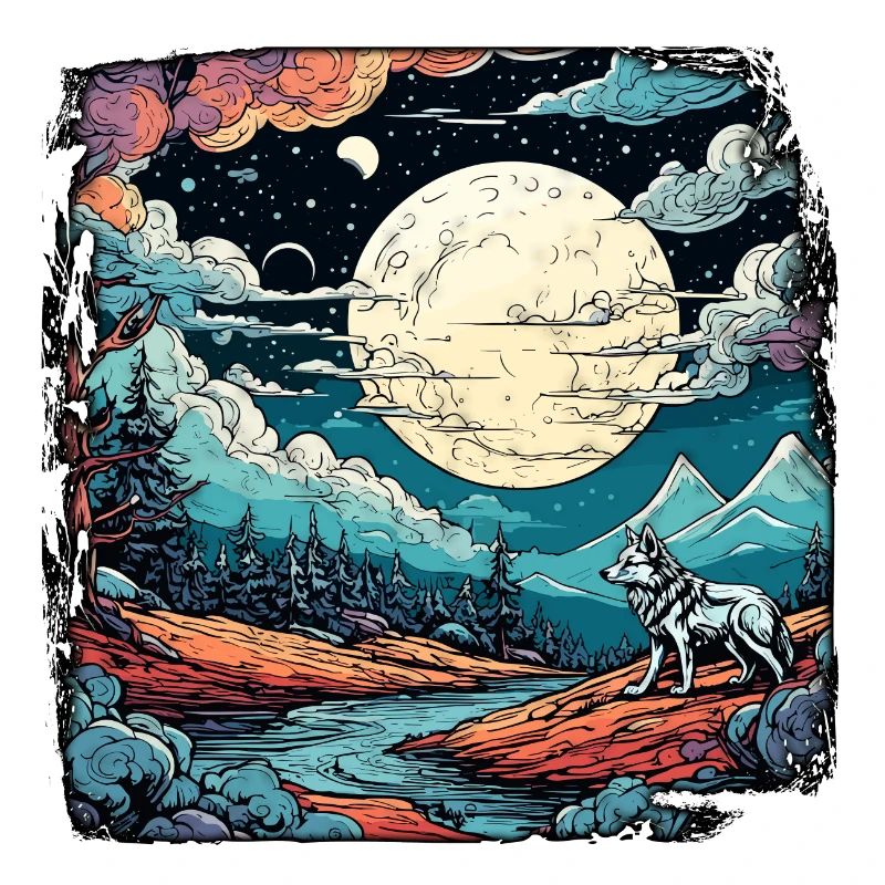 Wolf / Pack / Forest / Wild / Wildlife / Howl