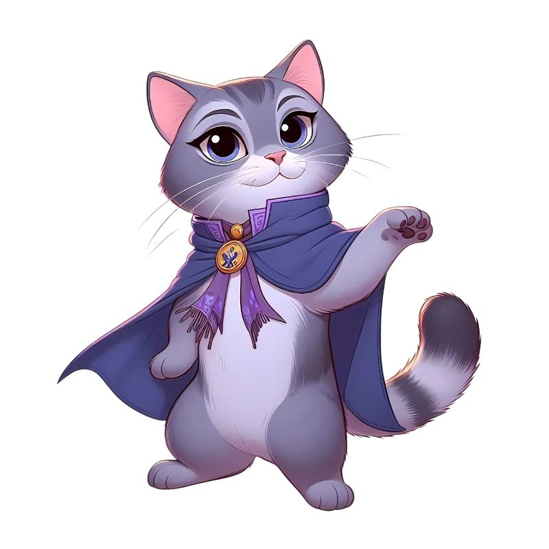 chat élégant