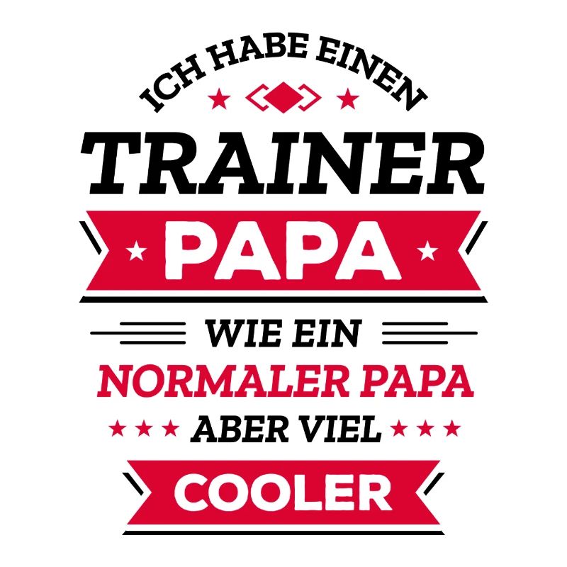 COOLER TRAINER PAPA VATERTAG GEBURTSTAG