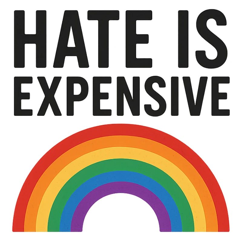 Hate Is Expensive Rainbow