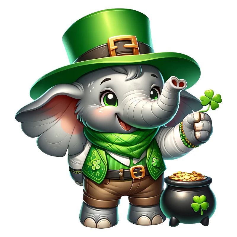 St. Patrick's Day Elephant Celebration