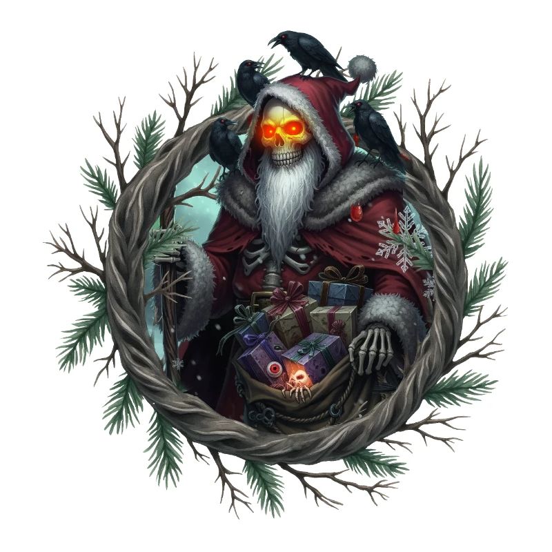 Der Schädel des Weihnachtsmanns