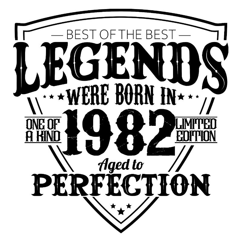 1982 44 Year Anniversary Gift - Legends
