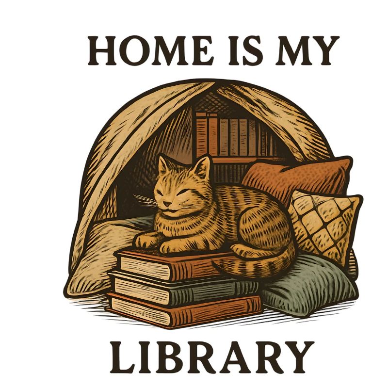 Chez moi, c’est ma bibliothèque