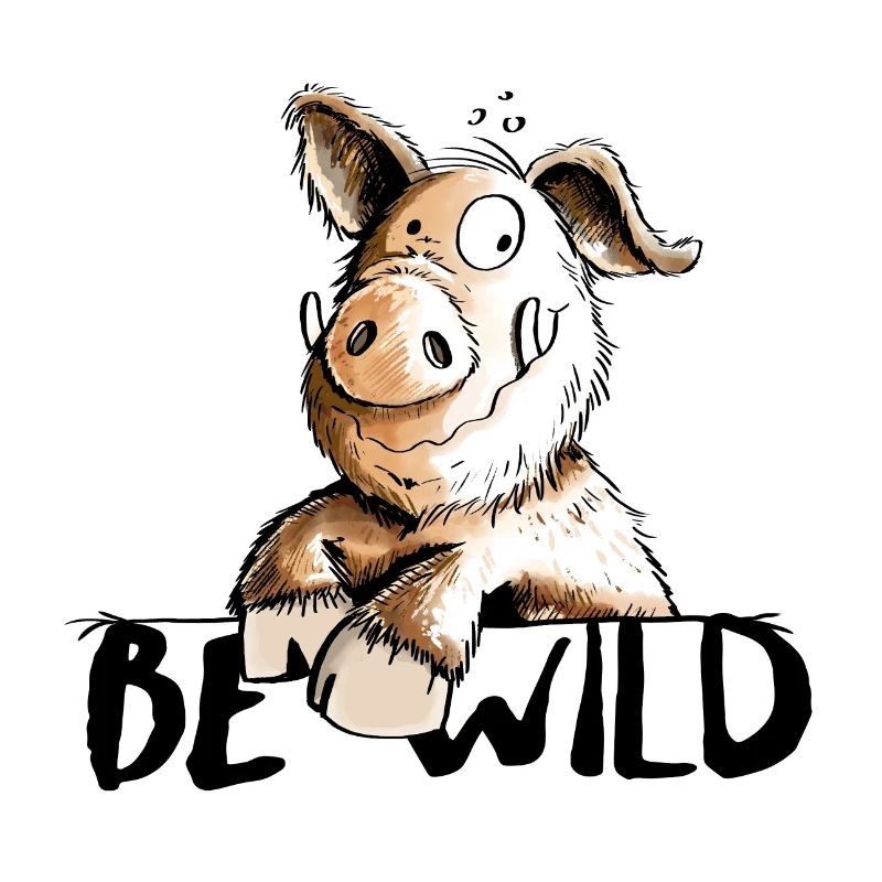 Be Wild Eber - Schwein - Keiler