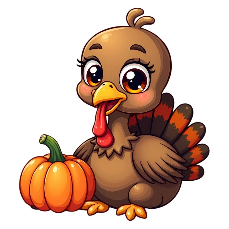 Bébé dinde de Thanksgiving