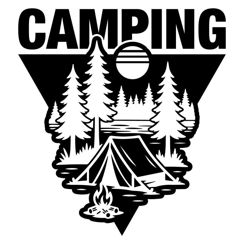 Tent Camping Symbol Nature