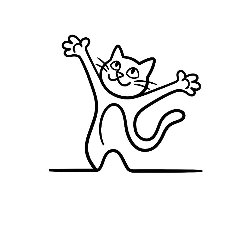Chat Stretching - Ultra Mignon & Zen