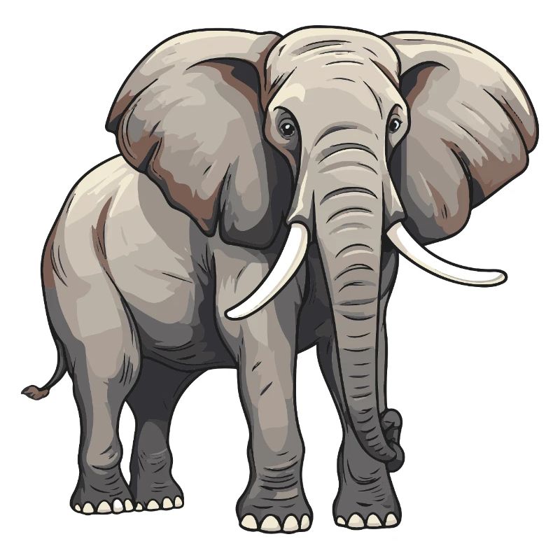 Elefant Tier