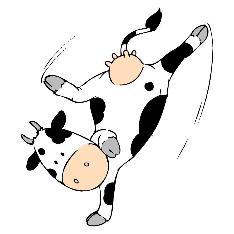 Mooviestars - Breakdancing Cow