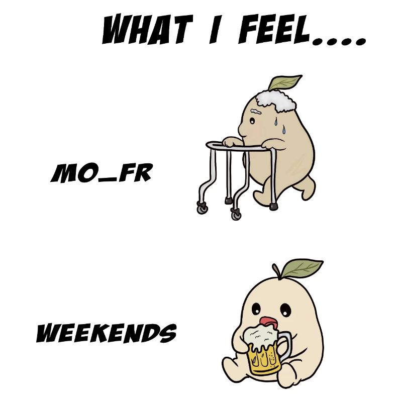 Weekend and work