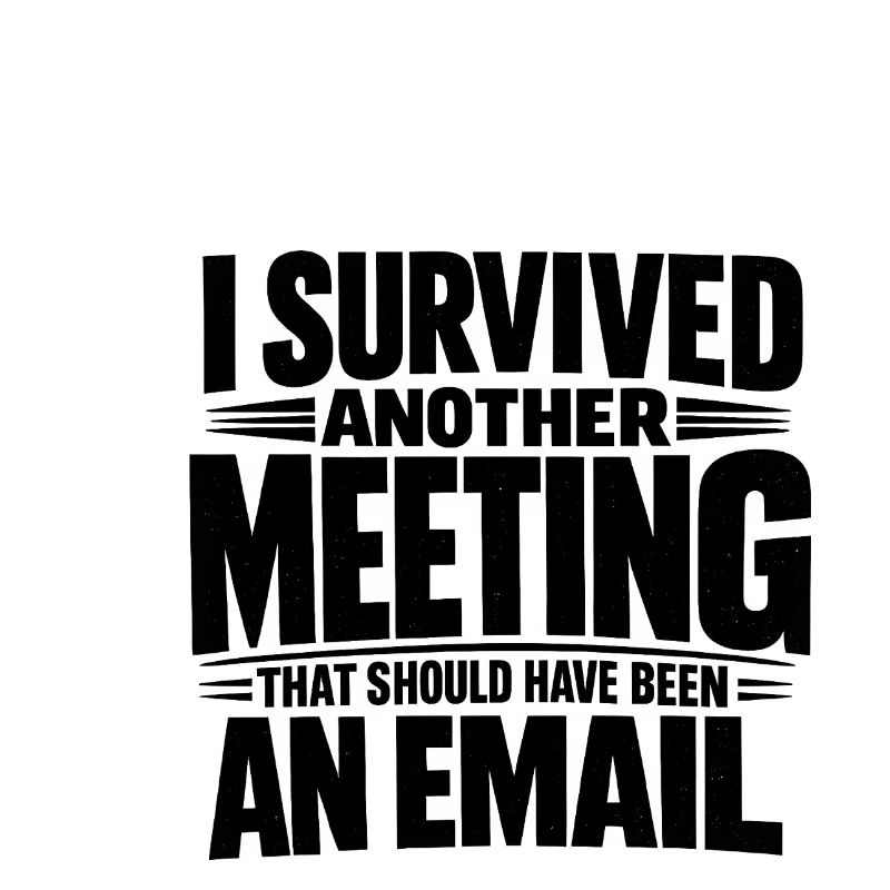 Drôle d’humour au bureau Conception des e-mails