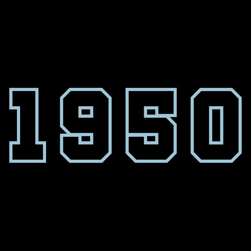 1950 Année Anniversaire