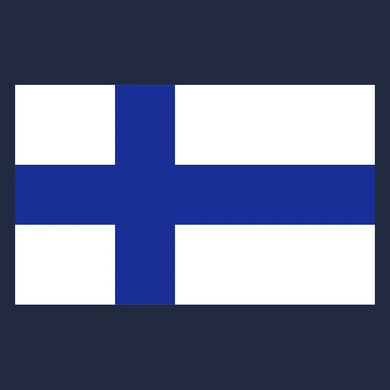 Drapeau national de la Finlande