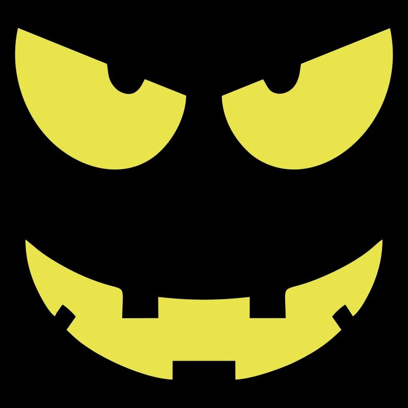 Bouche des yeux d'Halloween