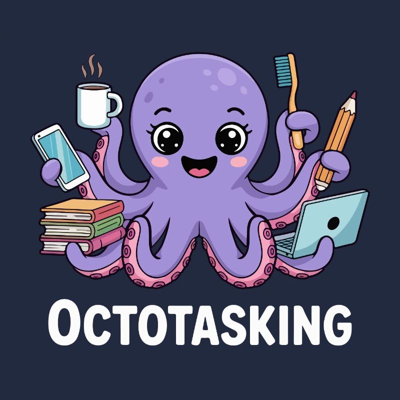 Octotasking Creature in Multitask Mode