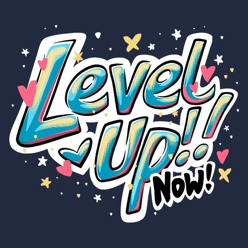 Vibrant Inspirant 'Level up now !' Conception du devis