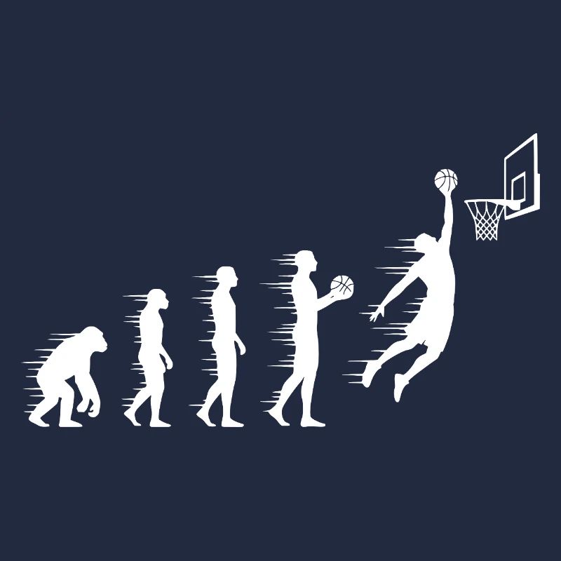 Evolution des Basketballsprungs