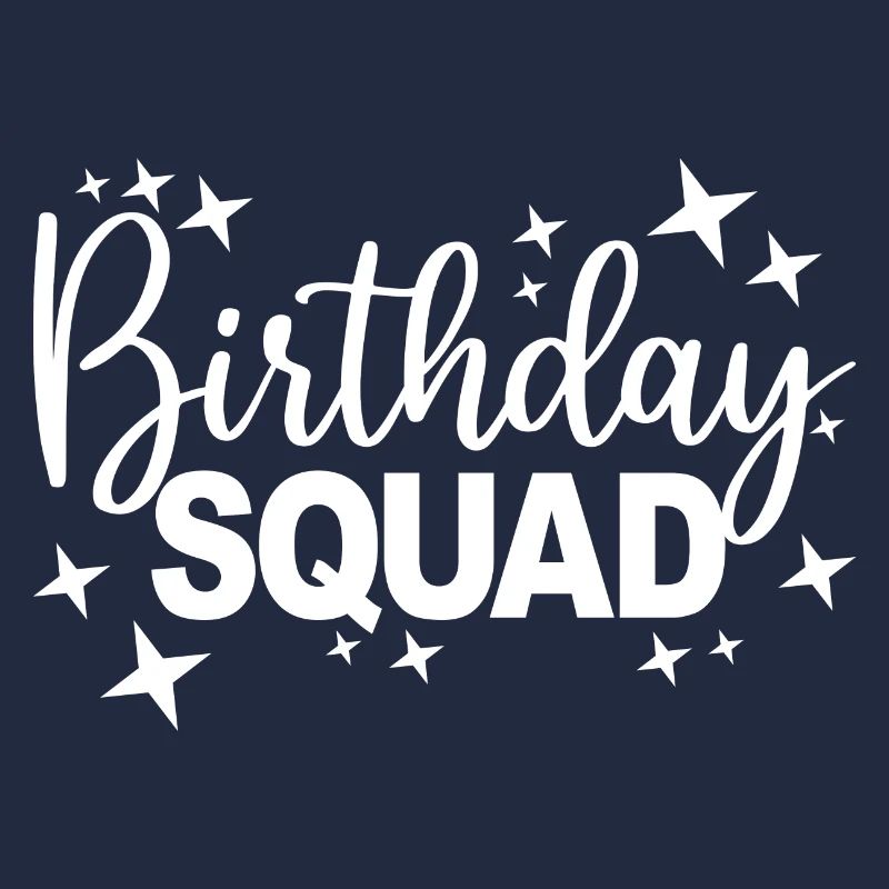 Birthday Squad Matching Group Birthday Party Gift