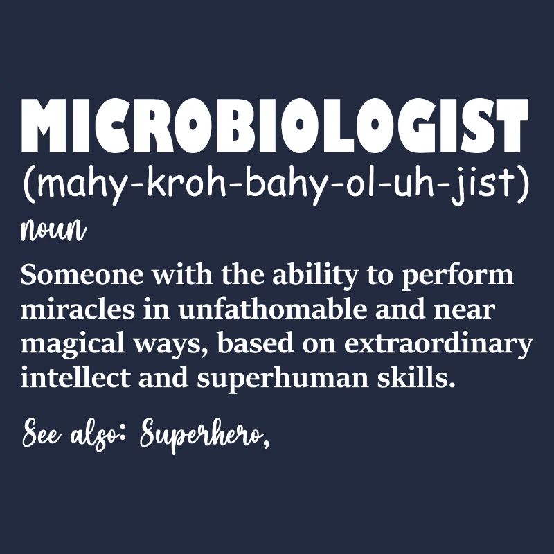 Définition drôle de microbiologiste