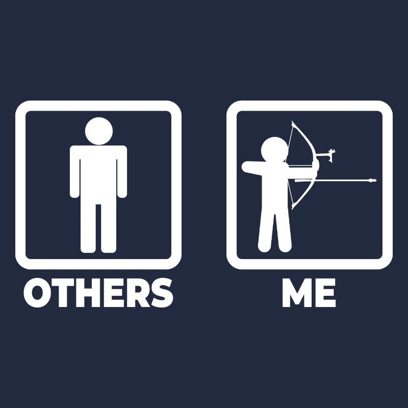 Archery stick figures