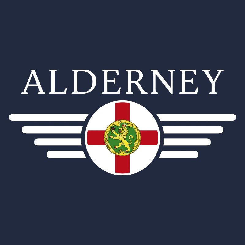 J’aime Aurigny, T-shirt design de style élégance