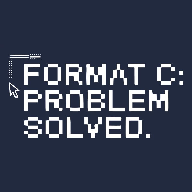 Format c: problem solved.