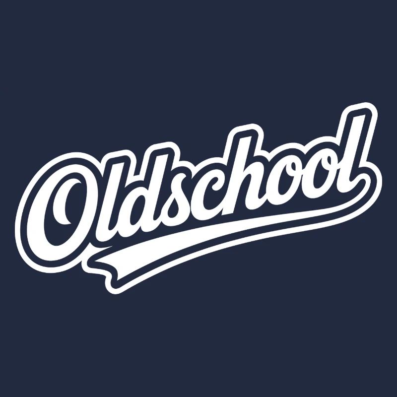 Oldschool Retro Typography Design