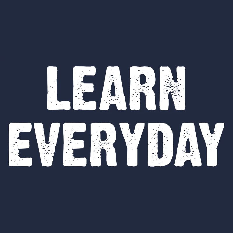 Learn Everyday Bold Typography
