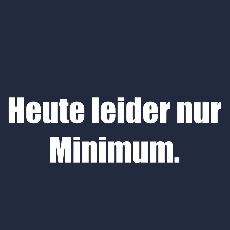 Unfortunately only a minimum today