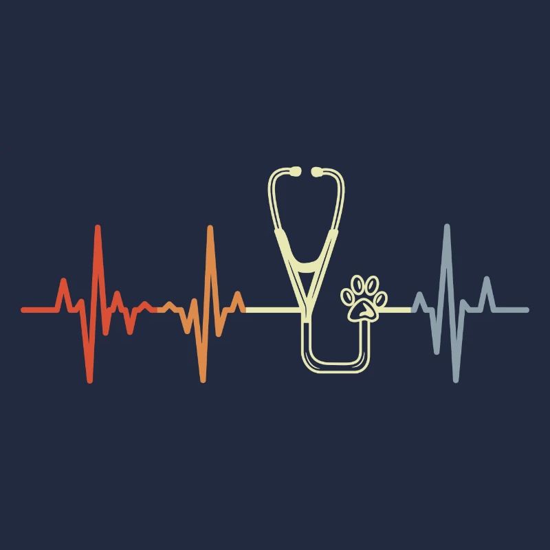 Vintage Stethoscope Pulse Rate