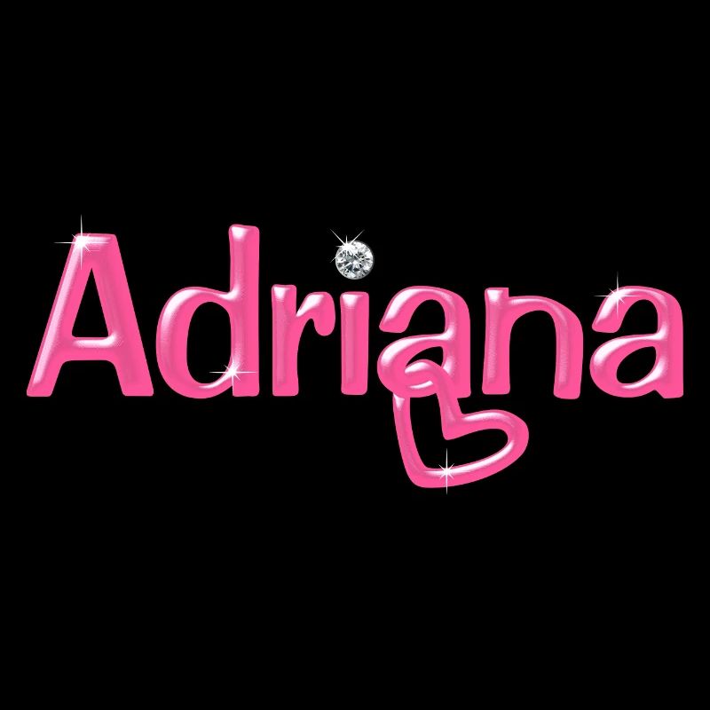 Adriana Name Ballonschrift