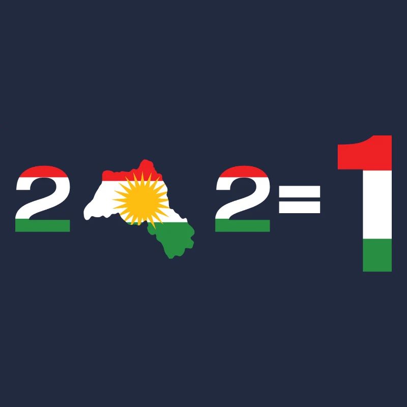 Kurdistan 2+2= 1