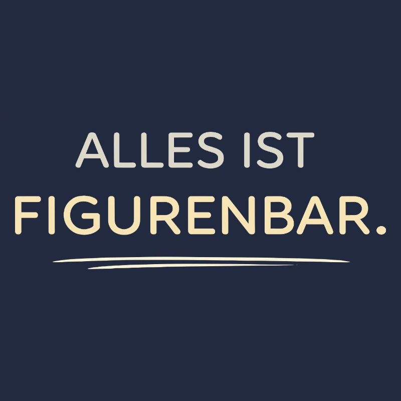 Everything Is Figurine Bar Typoart