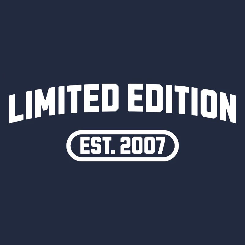 Limited Edition 2007 Geburtstag