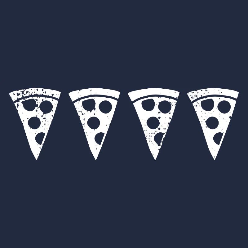 Retro Pizza Slice